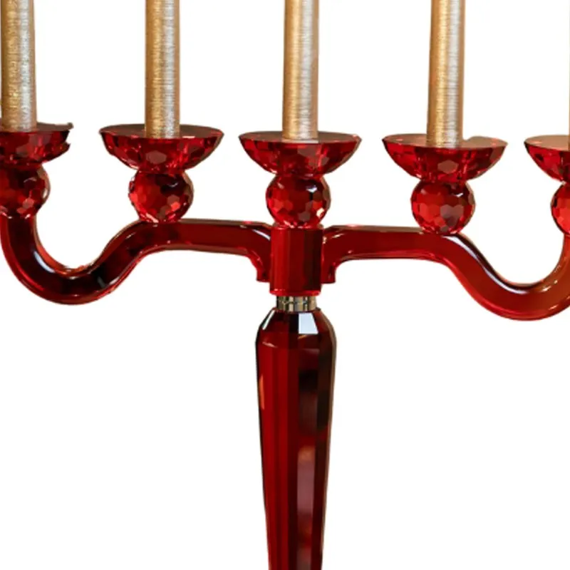Opulent Crystal Candle Holder media 4