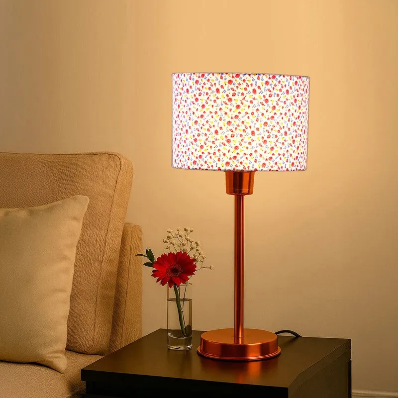 Kavira Arix Floral Metal Table Lamp - Multicolor media 3