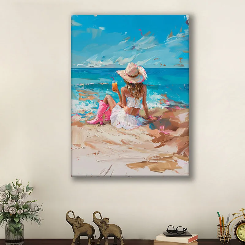 Painted Beach Wall Art media 2