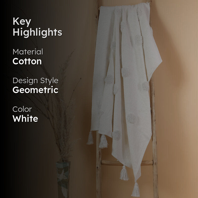 Mono Knot Cotton Throw media 2