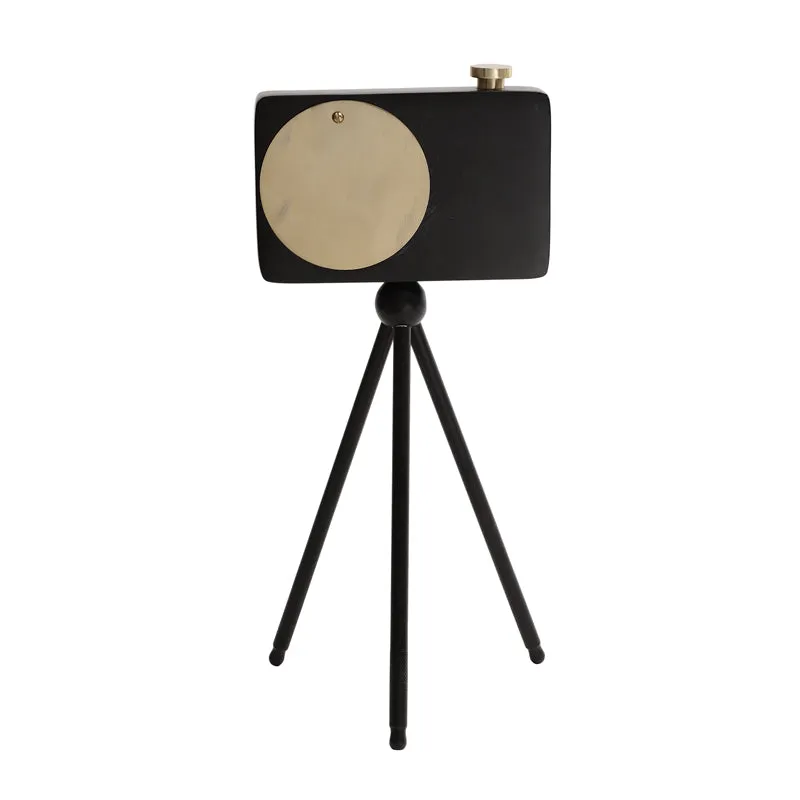 Filmo Cam Table Clock - Black media 4
