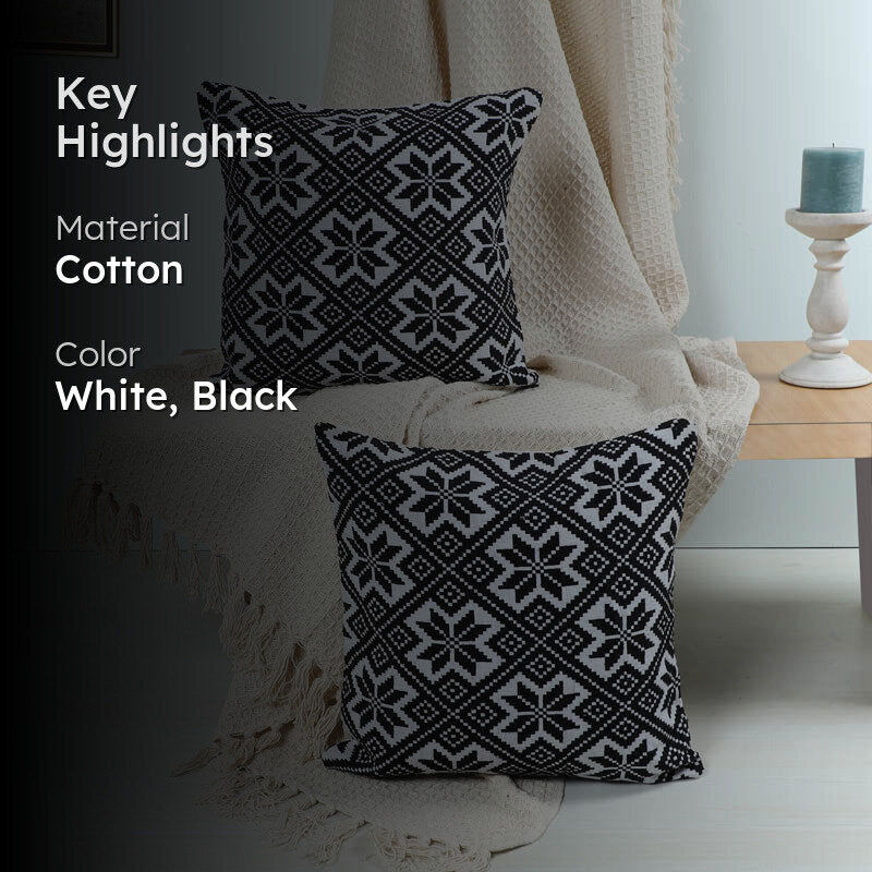 Moneta Cotton Throw & Cushion - Three Piece Set media 2
