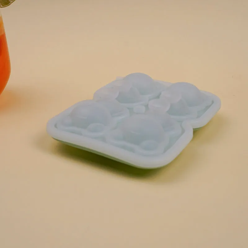 Teddy Silicone 4-Cube Ice Mould - Green media 5