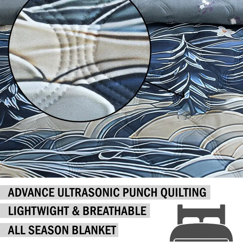 Weavy Stone Micro Fiber Comforter - 220 GSM media 7