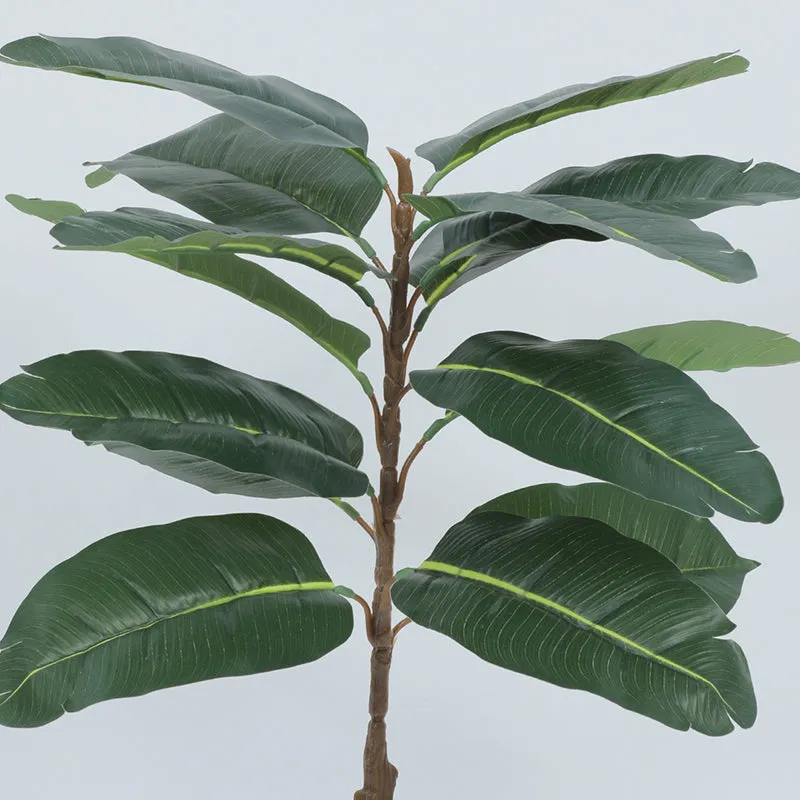 Endless Flora Artificial Rubber Plant With Black Plastic Pot - 2.5 Feet media 5