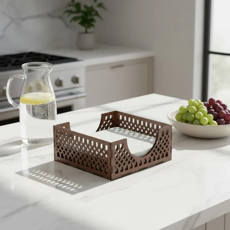 HomeNest MDF Tissue Holder media 1