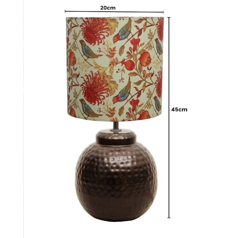 Lanai Amarylis Fabric Table Lamp - Multicolor media 6