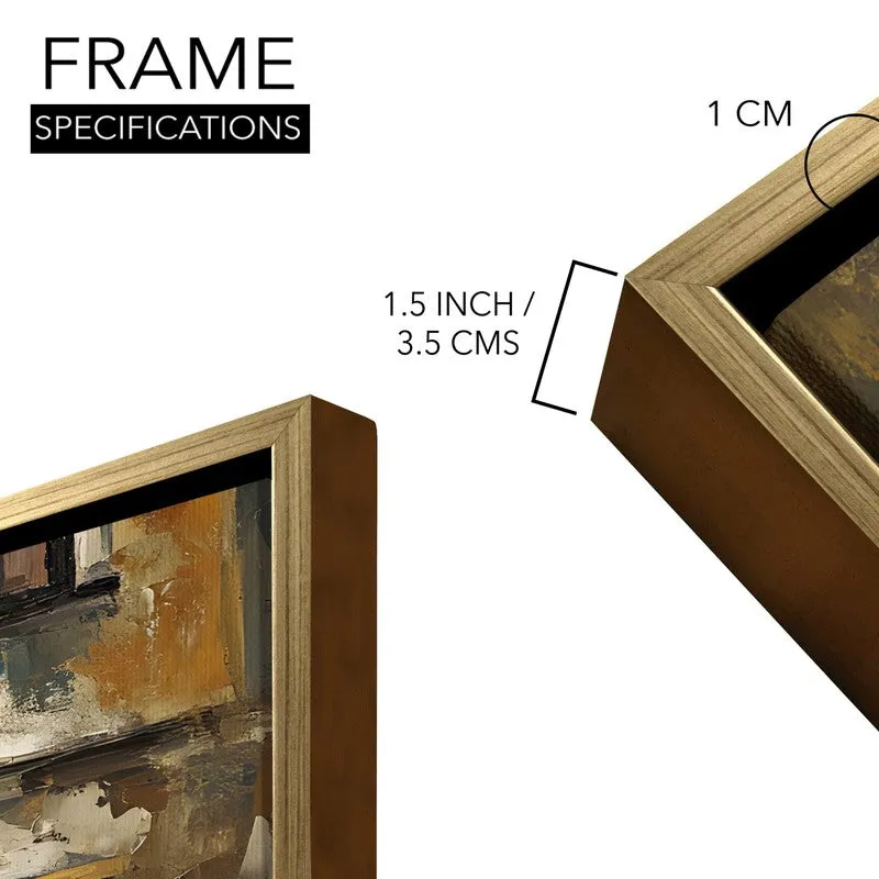 Luminescence Canvas Wall Painting With Frame media 8