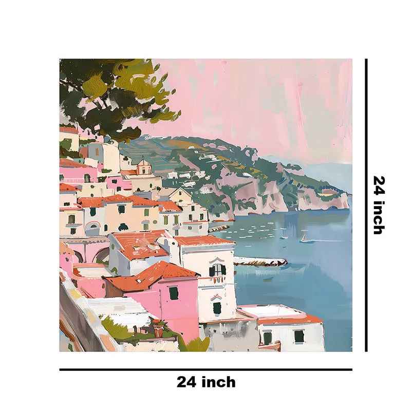 Coastal Mediterranean Wall Painting media 8