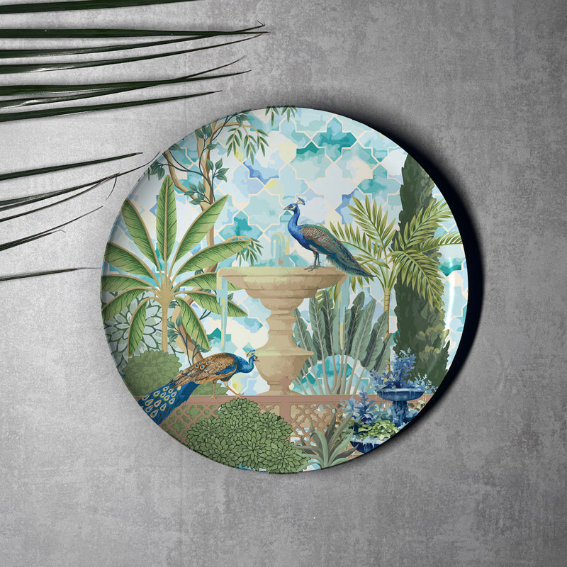 Regal Jardin Metal Wall Plate - Set Of Five media 5