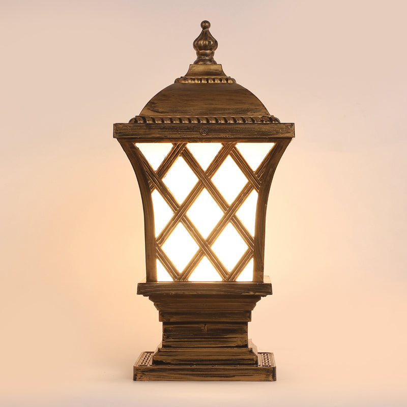 Vintage Outdoor Lamp-Gold media 6