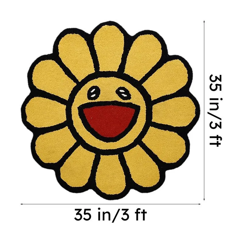 Floriya Wool Carpet - Yellow media 6