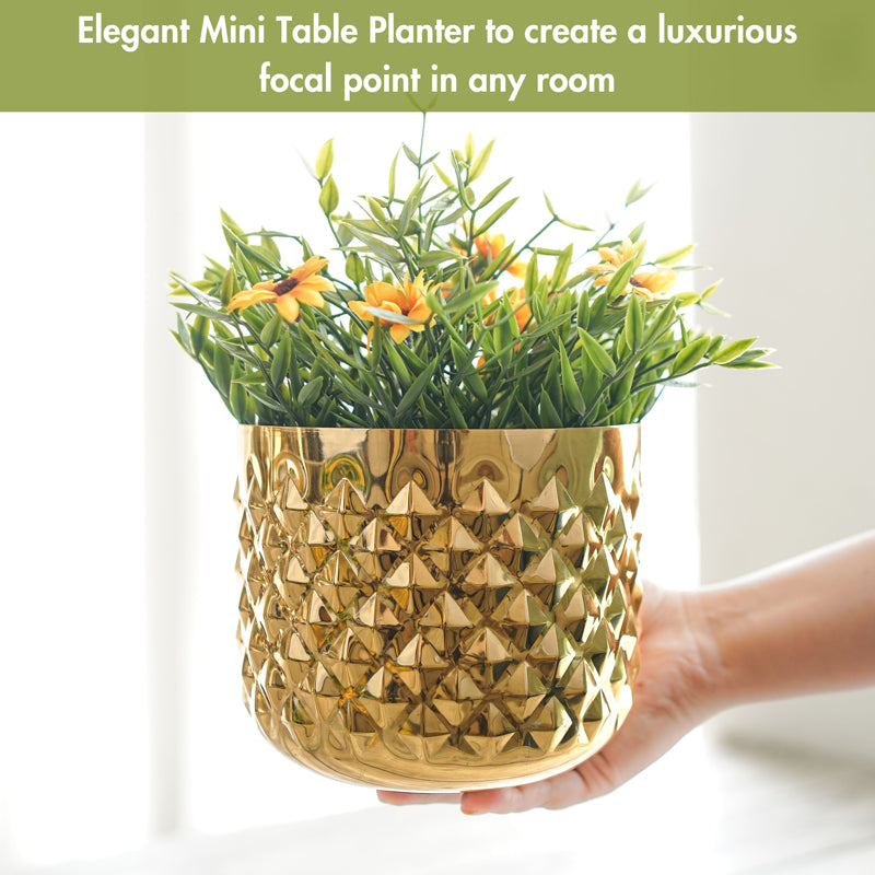 Gildra Metal Planter - Set Of Four media 3