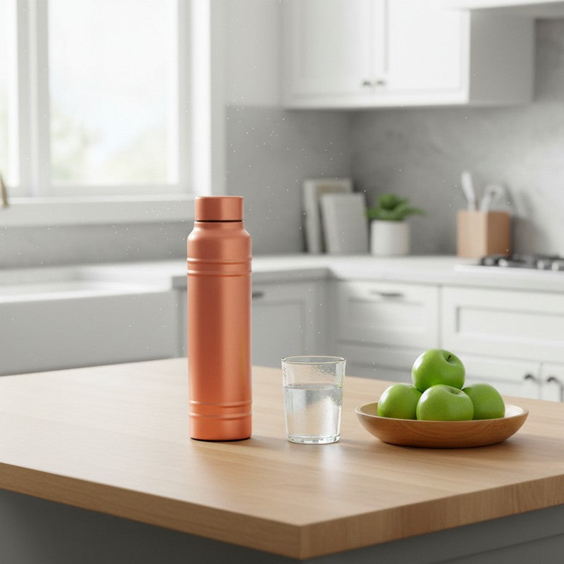 VitaFlow Brown Copper Bottle - 1000 mL