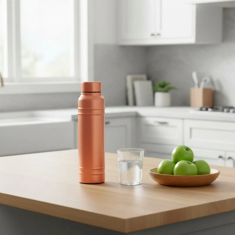 VitaFlow Brown Copper Bottle - 1000 mL media 1