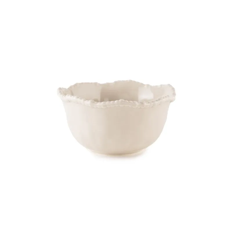 MingleBite Porcelain Snack Bowl (Ivory/300 mL Each) - Set of Six - 5