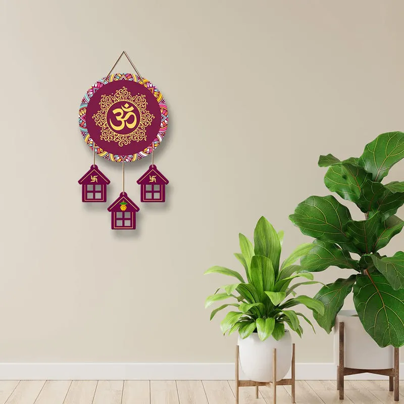 Aum Cottage Polyester & MDF Wall Hanging media 3