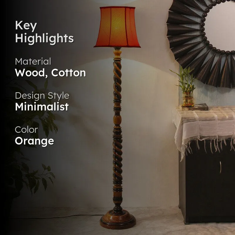 ConicalCurve Floor Lamp (Orange) media 2
