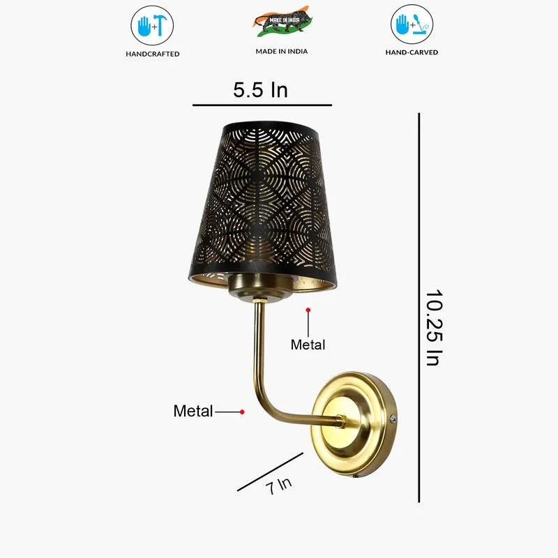 Filigree Metal Wall Lamp media 8