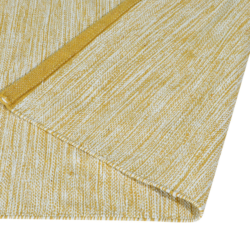 Artivine Cotton Runner Rug - Yellow media 5
