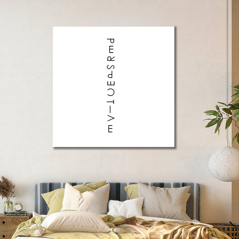 Perspective Typography Wall Art