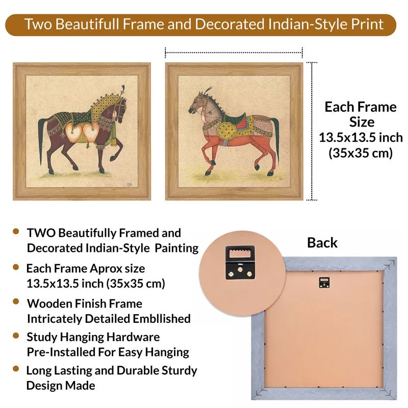 Equine Rustic Wall Art - Set Of Two media 9