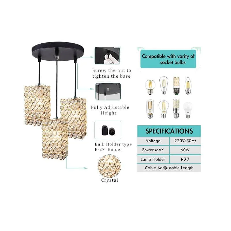 Eve Cluster Pendant Lamp media 6