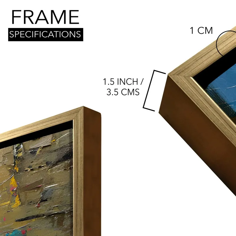 City Canvas Canvas Wall Painting With Frame media 8