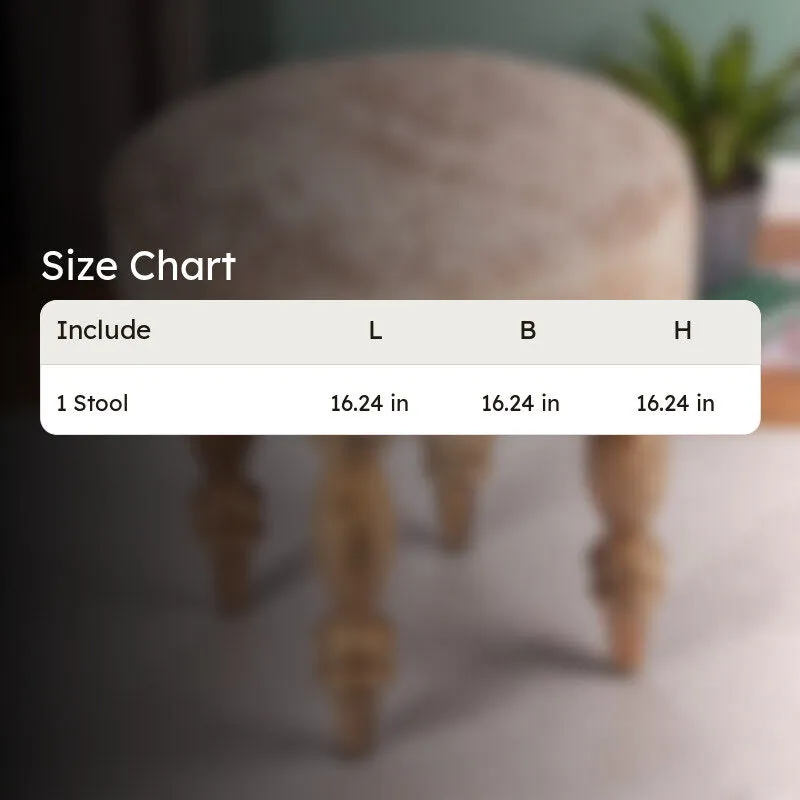 Rexon Sheesham Wooden Bench - Beige media 9