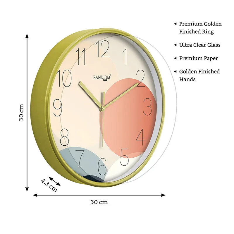Planet Hues Plastic Analog Wall Clock media 7