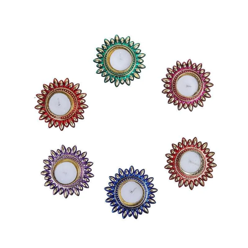 Vadera Tealight Candle Holder - Set Of Six media 3