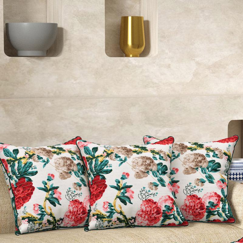 Mansa Floral Cushion Cover - Set Of Three image 3