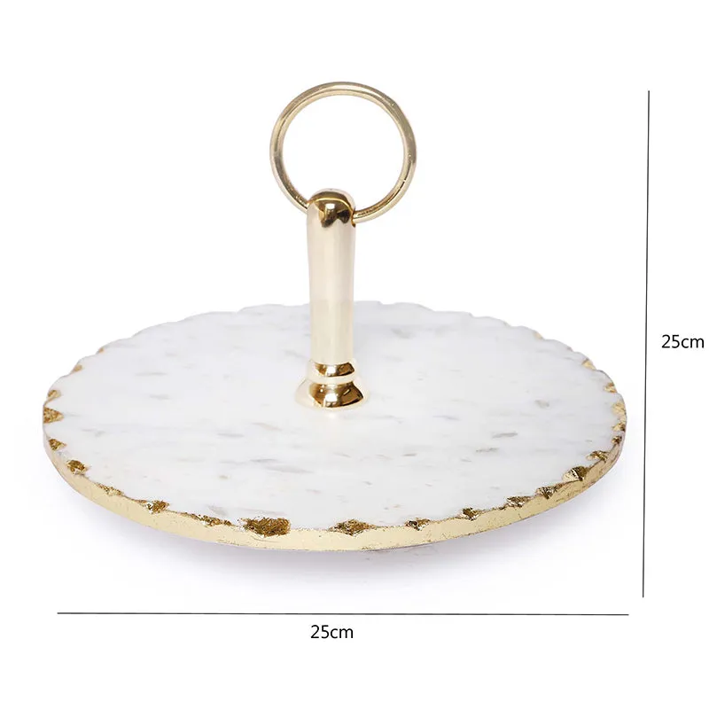 Bianco Marble Cake Stand media 7