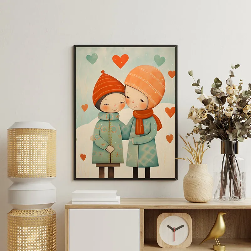 Sibling Souls Canvas Wall Art media 3