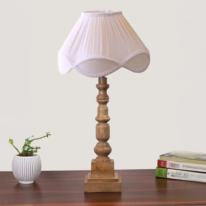 Valencia Arbor Wooden Table Lamp media 3