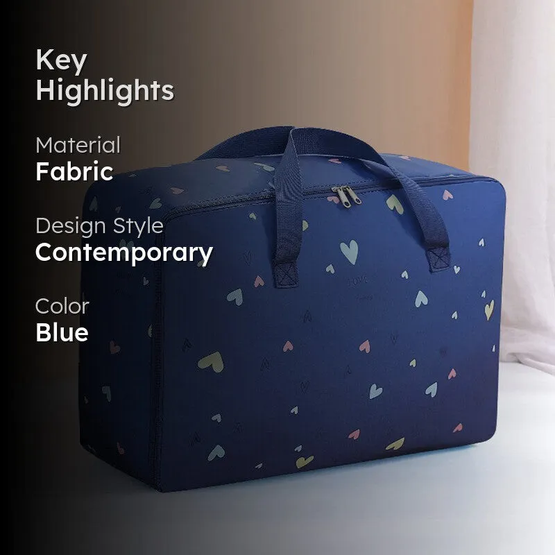 Elvarin Fabric Cloth Organiser - Blue media 2