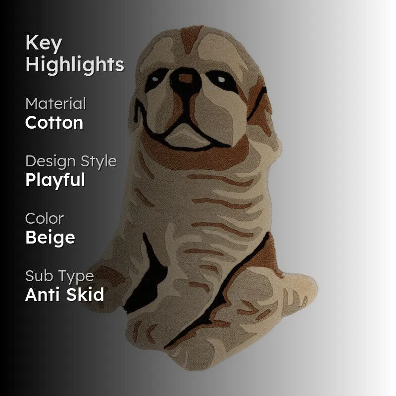 Little Pup Cotton Carpet - Beige media 2