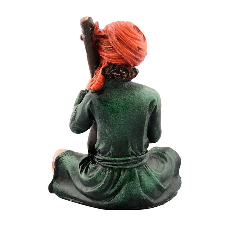 Rajasthani Aalap Polyresin Showpiece media 5
