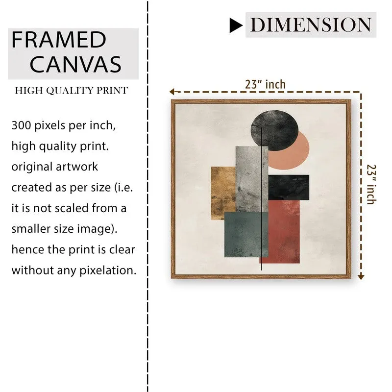 Painted Persona Canvas Wall Art With Frame media 9