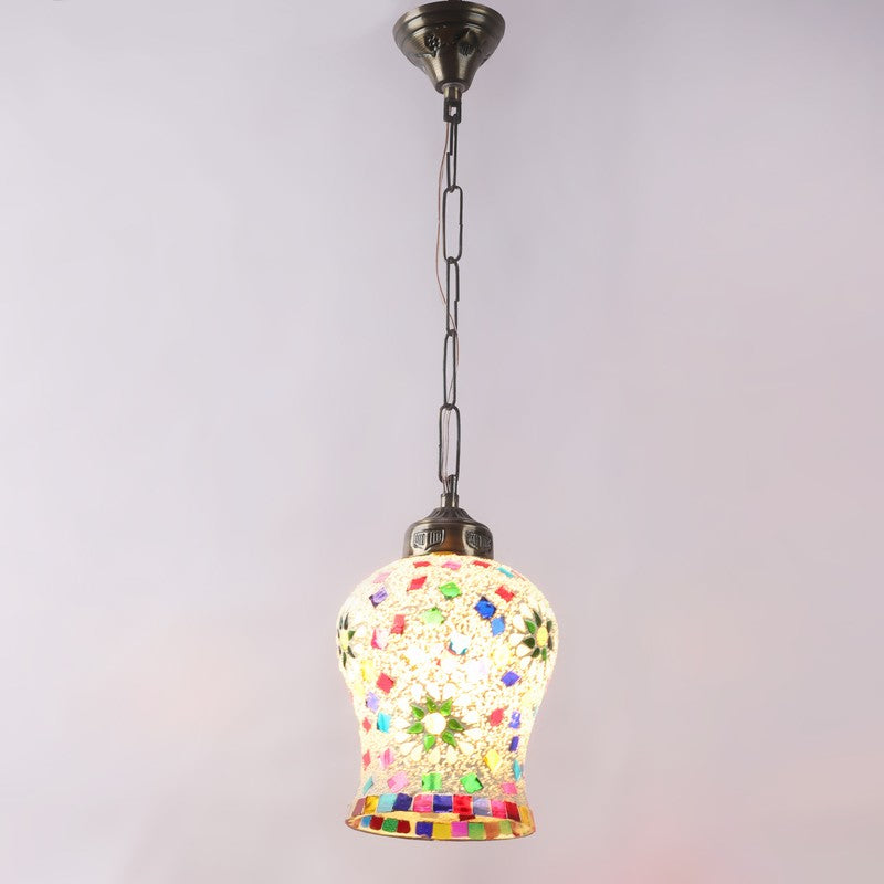 Mosaic Shine Glass Ceiling Lamp media 3