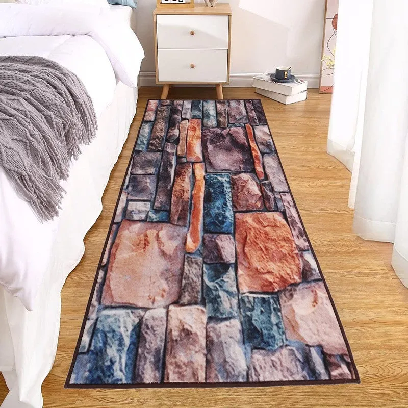 Masonry Nylon Runner Rug media 3