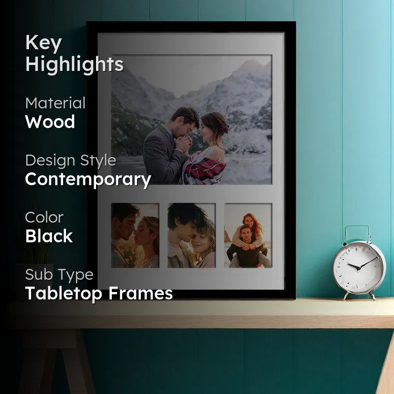 Memo Collage Photo Frame - Black media 2
