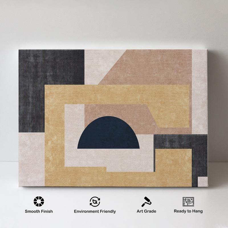 Geomtry Merge Canvas Wall Painting - Gallery Wrap media 4
