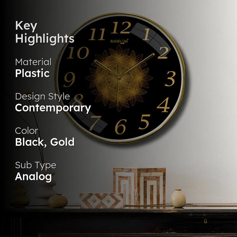 Chronoluxe Analog Wall Clock media 2