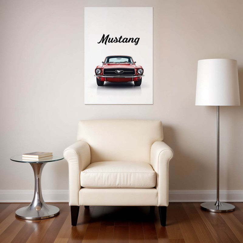 Mustang Heritage Wall Poster