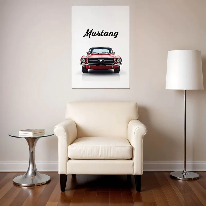 Mustang Heritage Wall Poster media 1