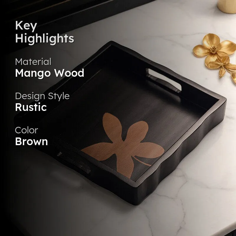 Mango Grove Rustic Charm Serving Tray media 2