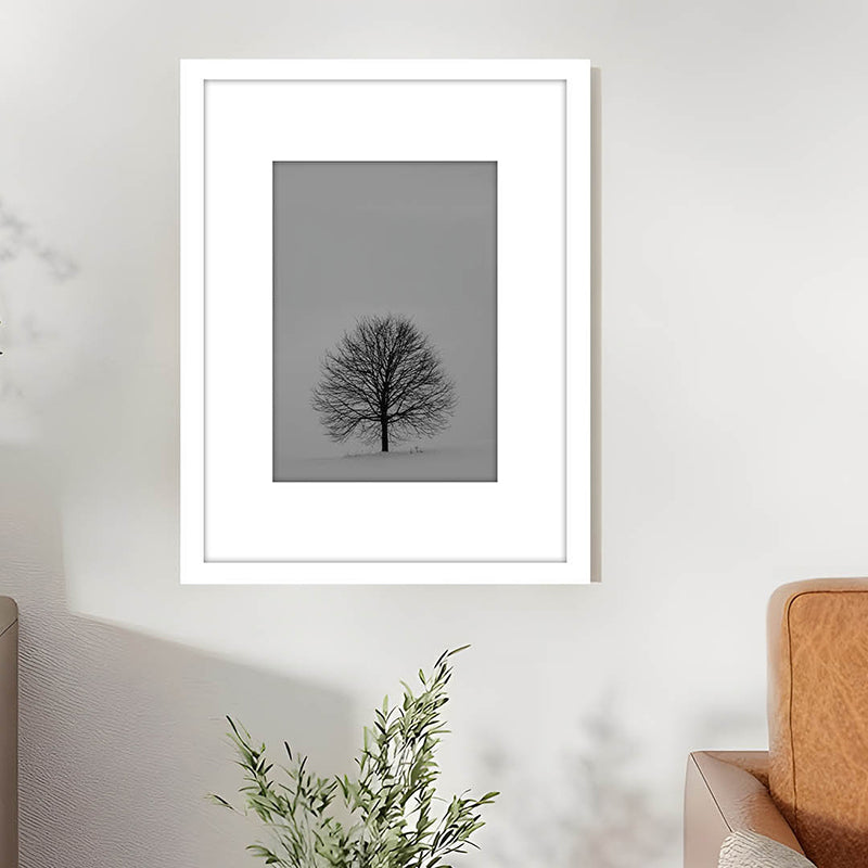 Zrato Wooden Photo Frame - White