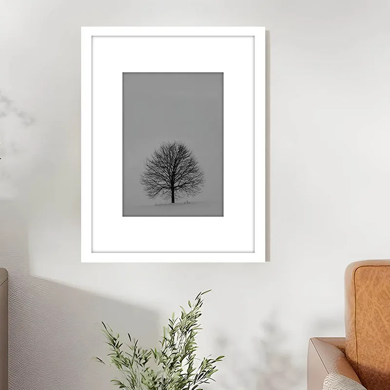 Zrato Wooden Photo Frame - White media 1
