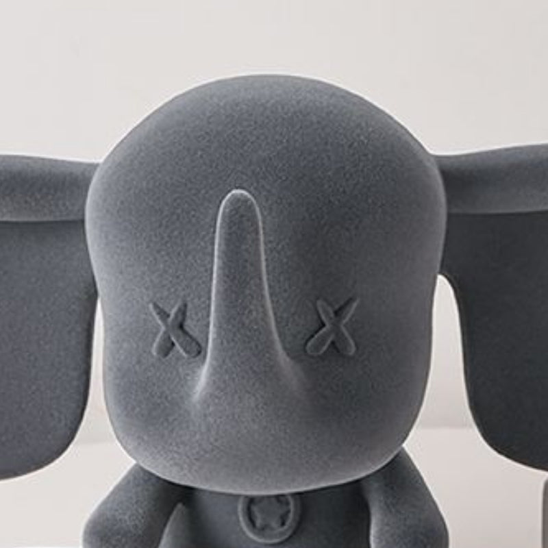 Elephant Tray Showpiece - Grey media 4